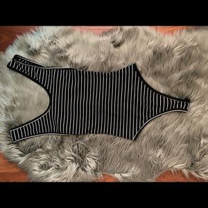 Stripe Tank Bodysuit